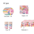 Peppa Pig Birthday Party Decoration Tableware Paper Plates Napkins Party Favors Gift Tablecloth Party Supplies Baby Shower